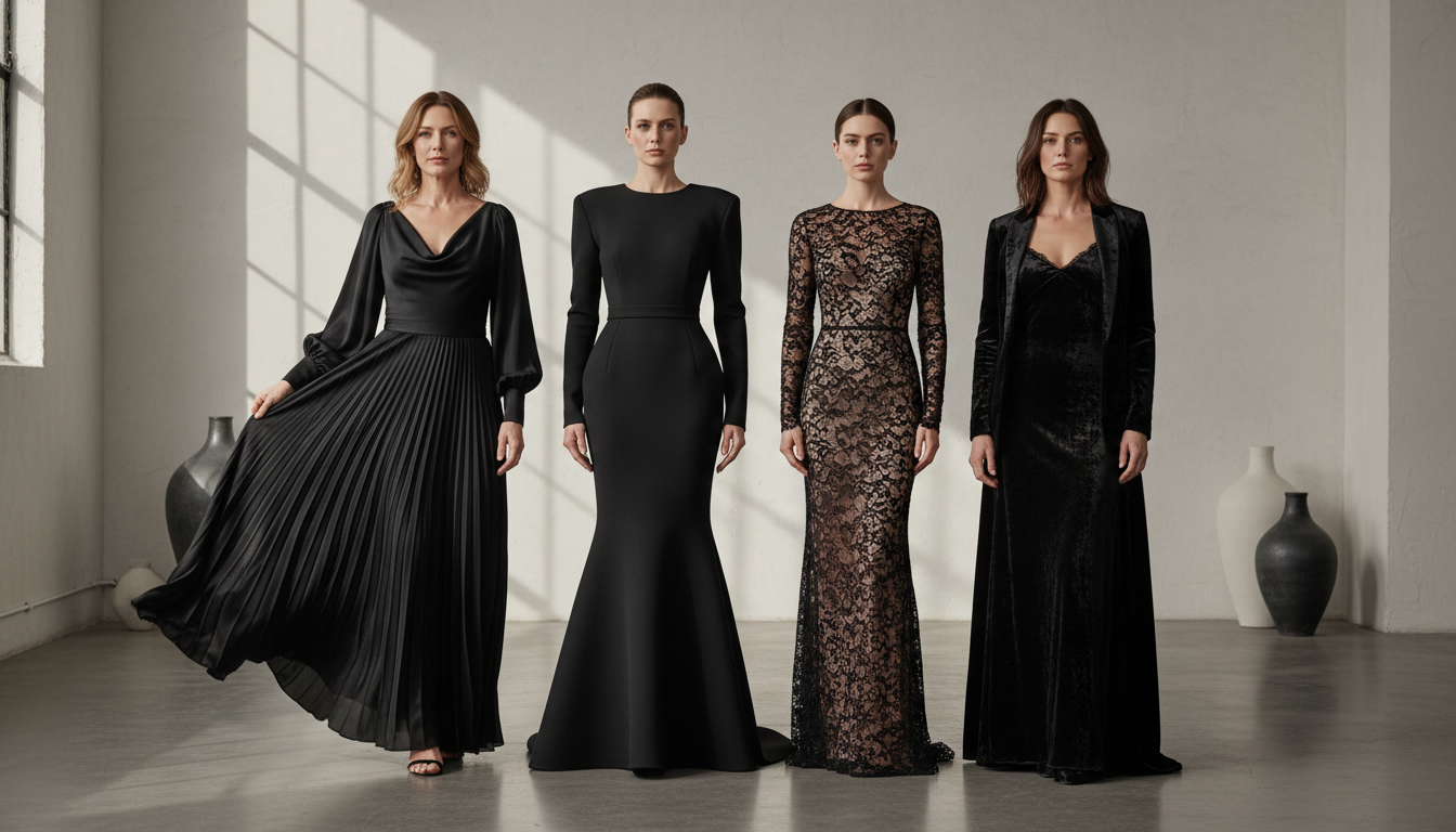 Fabric Choices That Make the Difference - black dresses for women | Pretty N Poison