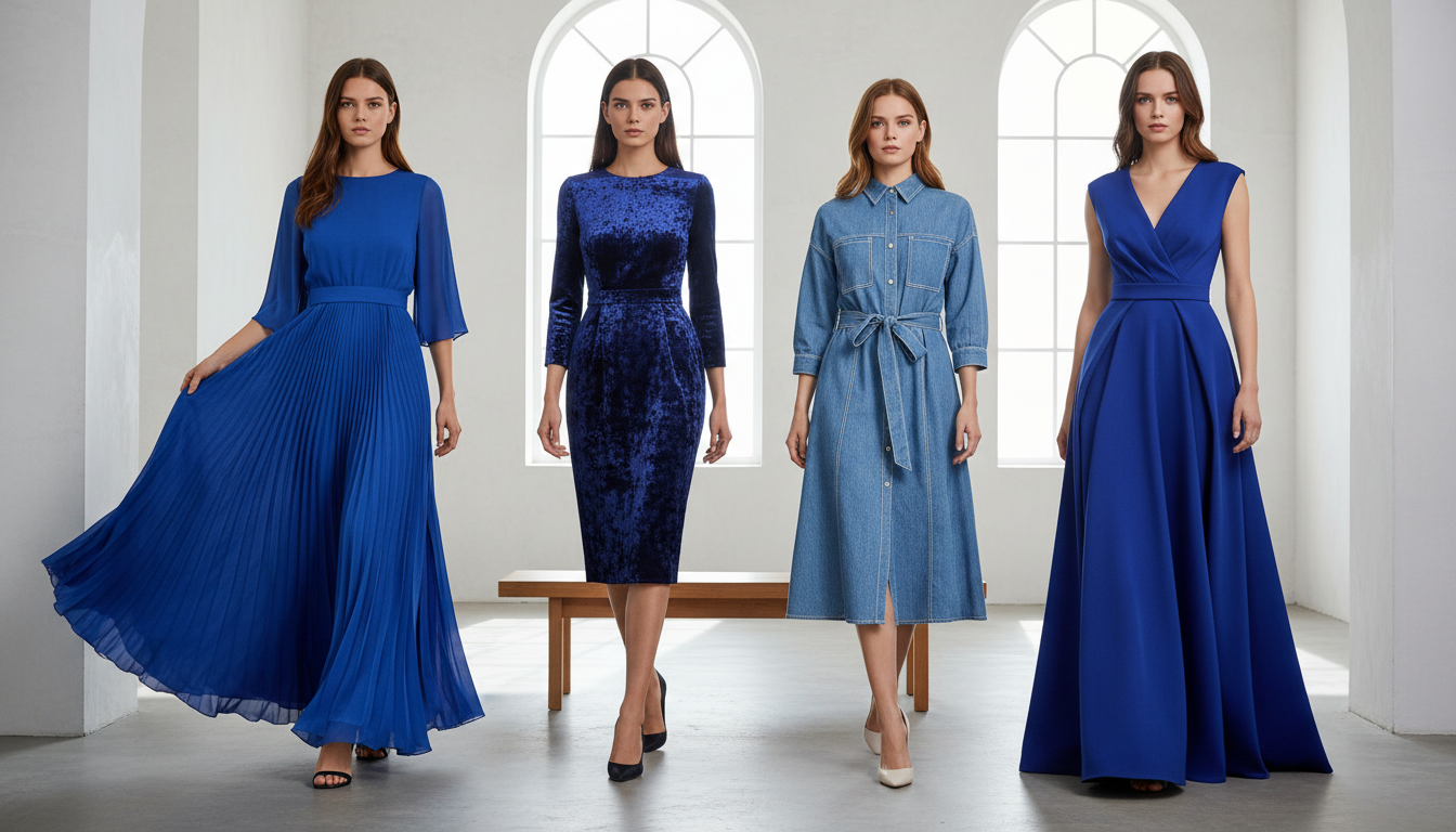 Fabric Choices That Make the Difference - blue dresses for women | Pretty N Poison