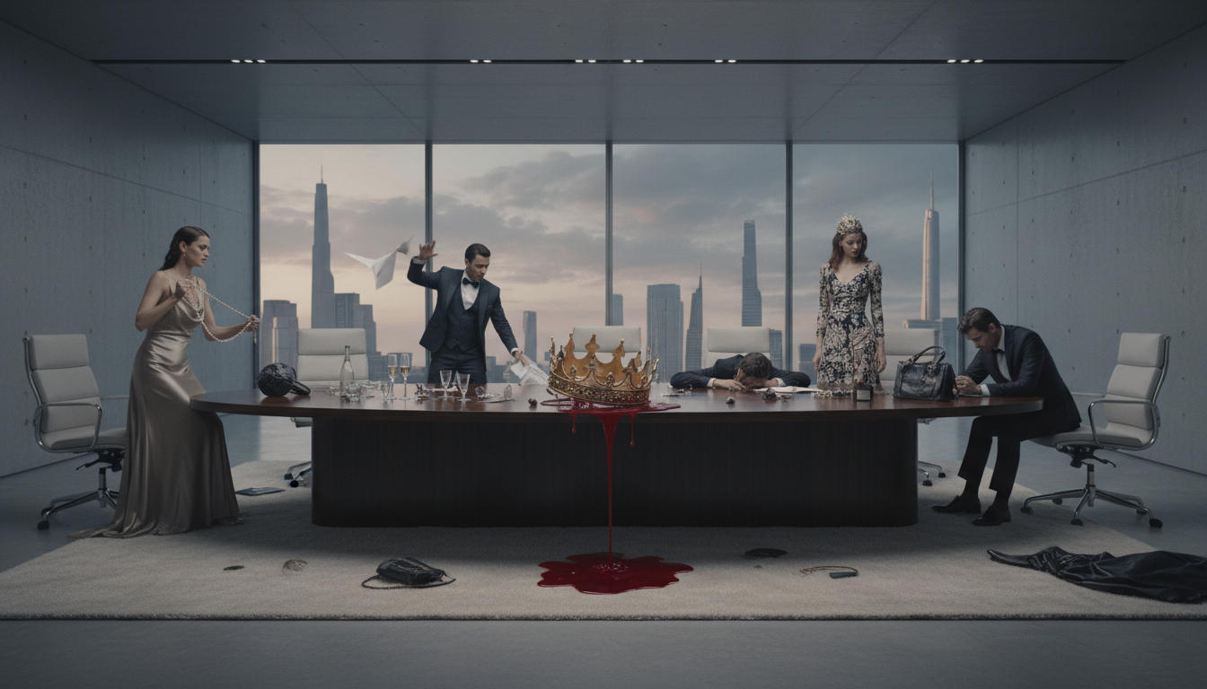 The Boardroom Bloodbath: When Luxury Dynasties Crumble - luxury fashion news | Pretty N Poison