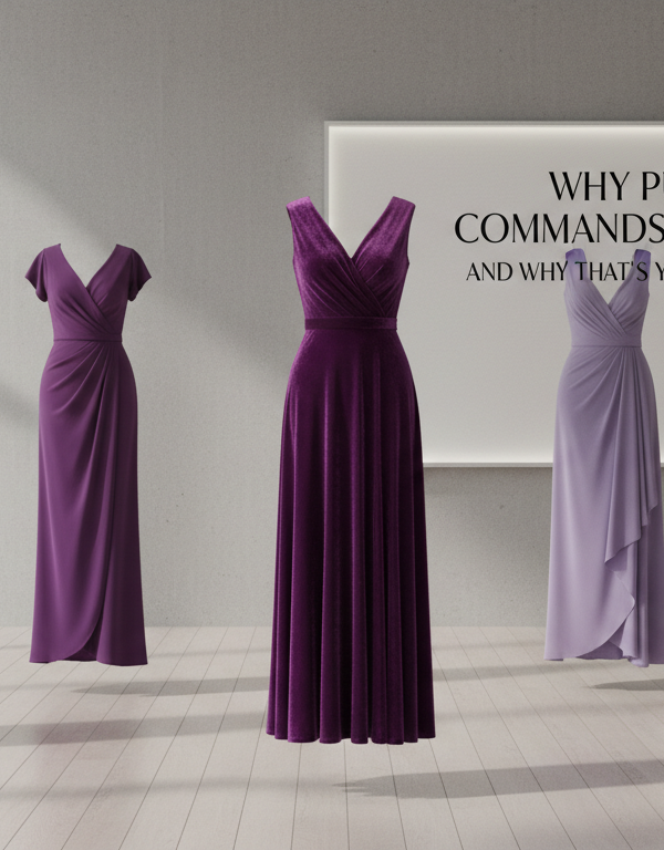 Why Purple Commands Attention (And Why That's Your Advantage) - purple dresses for women | Pretty N Poison
