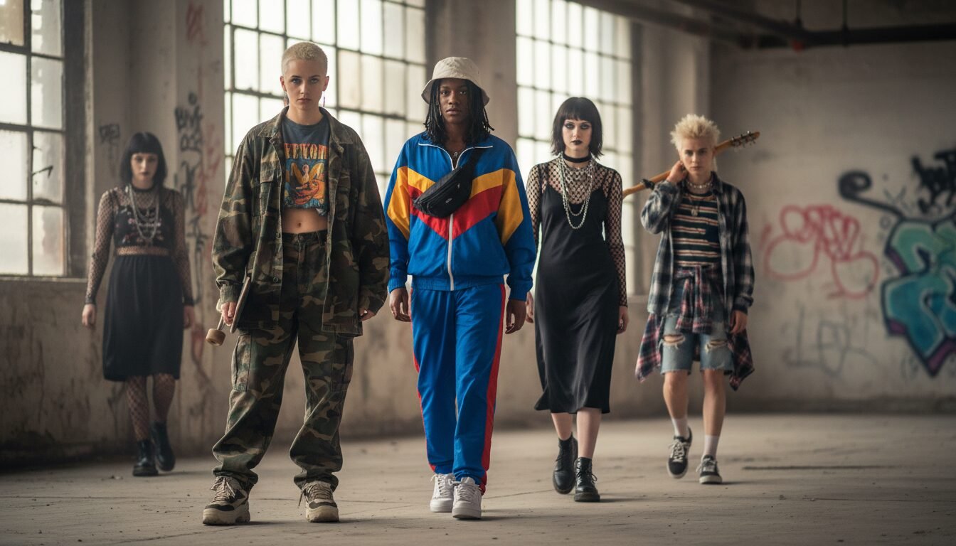 Subculture Style: How 90s Fashion Trends Infiltrated Every Scene - 90s fashion trends | Pretty N Poison