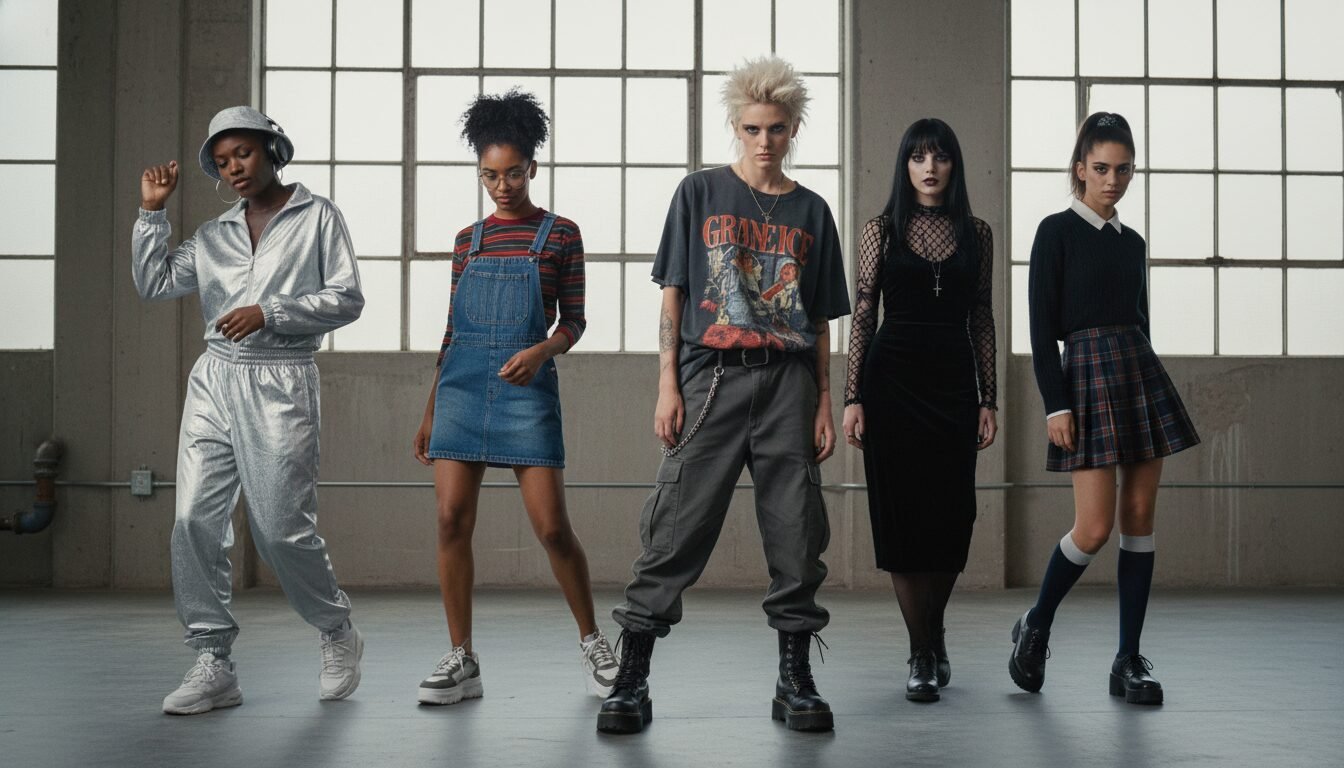 The Subcultural Foundations of 90s Fashion - 90s fashion trends | Pretty N Poison