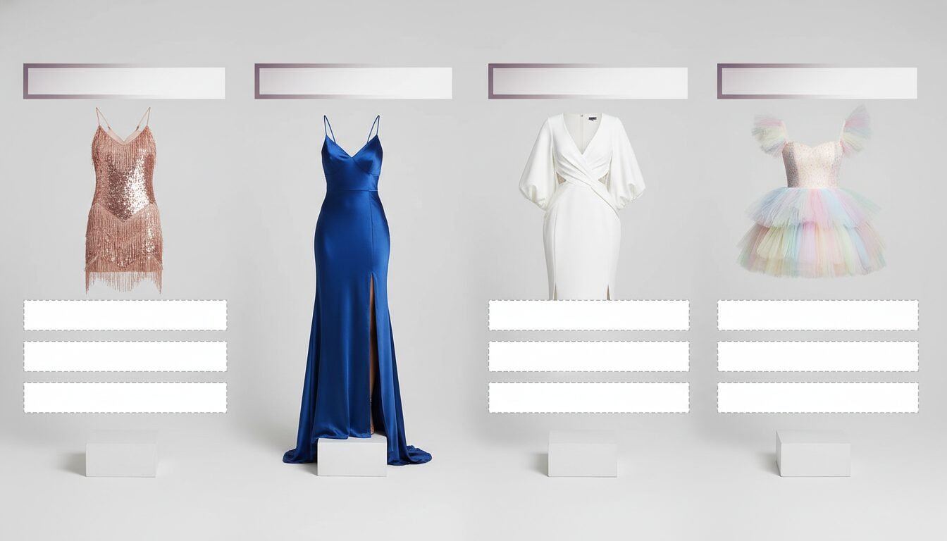 Birthday Dress for Women: Style Comparison Table - birthday dress for women | Pretty N Poison