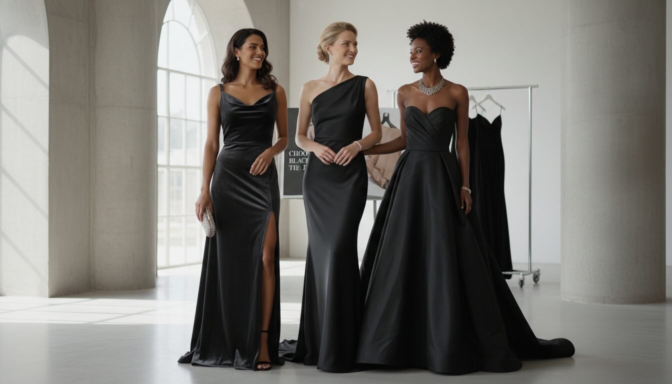 How to Choose Black Tie Dresses for Women - black tie dresses for women | Pretty N Poison