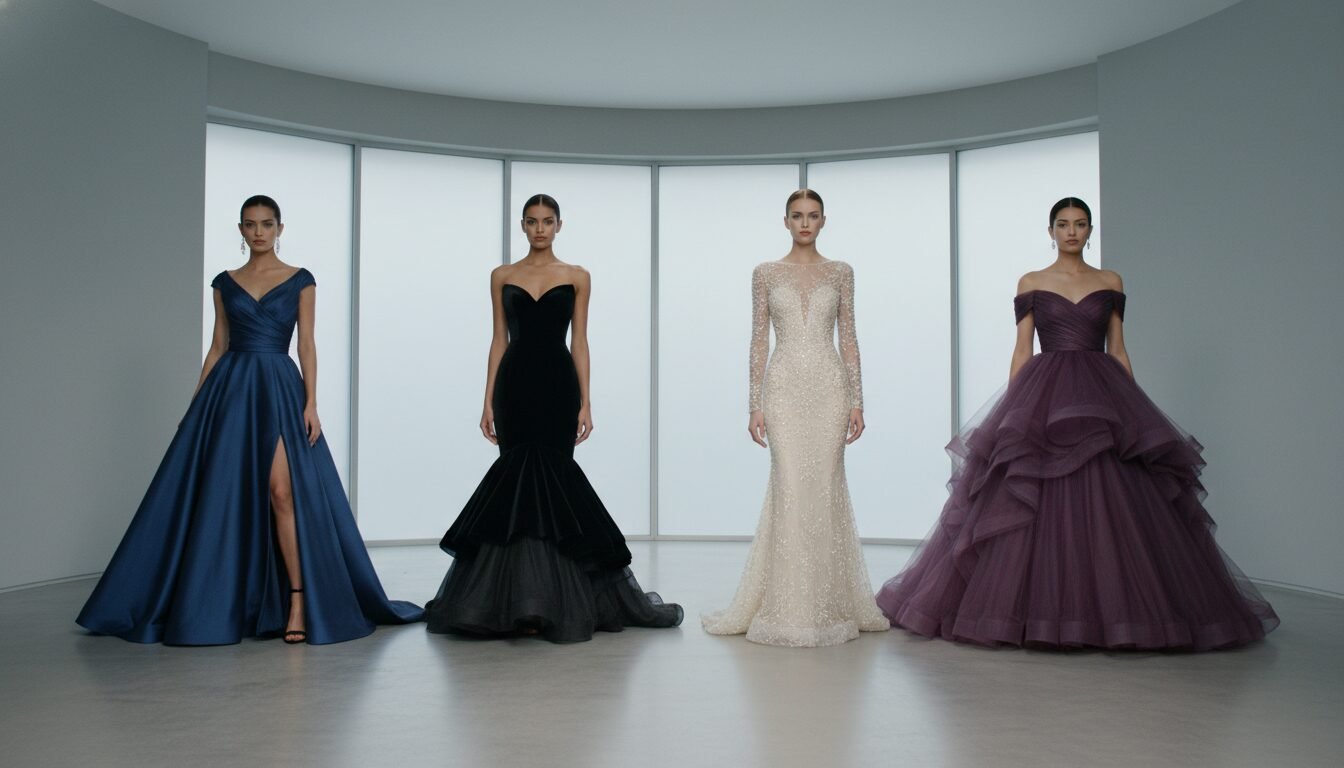 Types of Black Tie Gowns - black tie dresses for women | Pretty N Poison