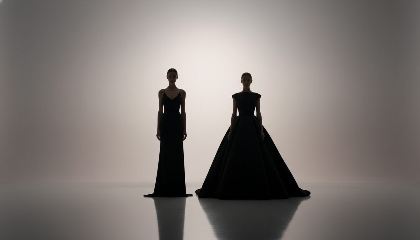 Silhouette Styles: Which Shape Wins? - dress black evening | Pretty N Poison