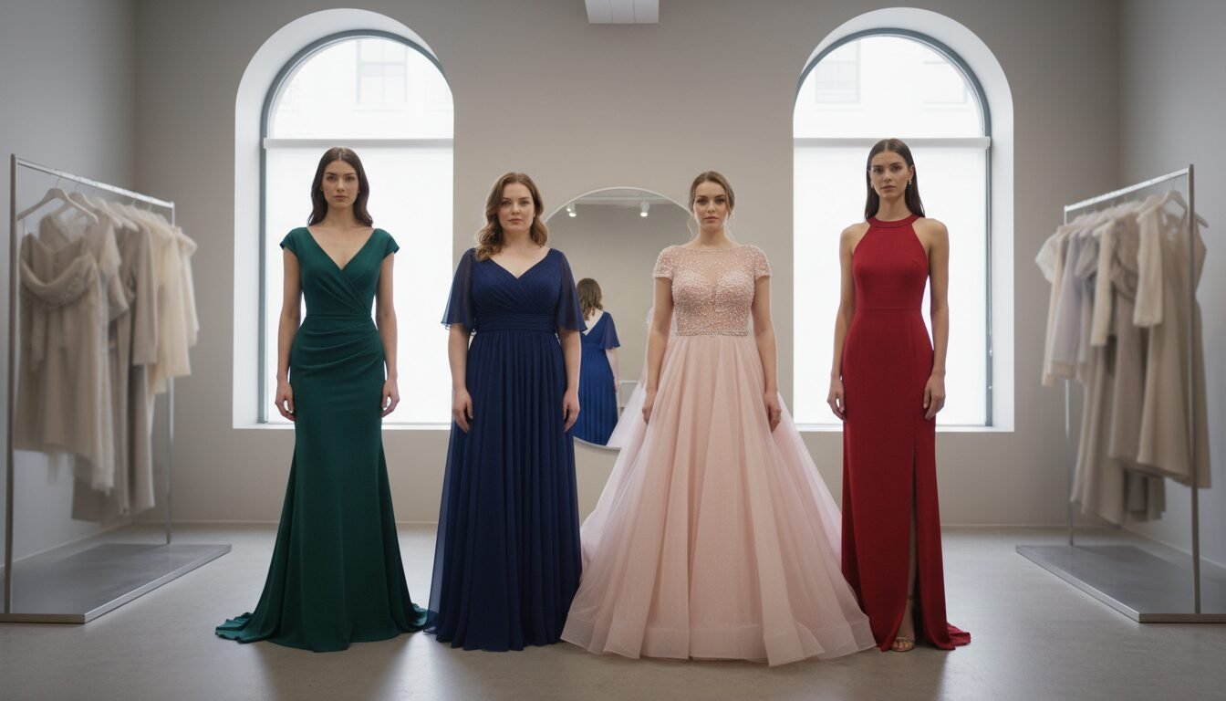 How to Choose the Perfect Evening Dress for Your Body Shape - evening dress | Pretty N Poison