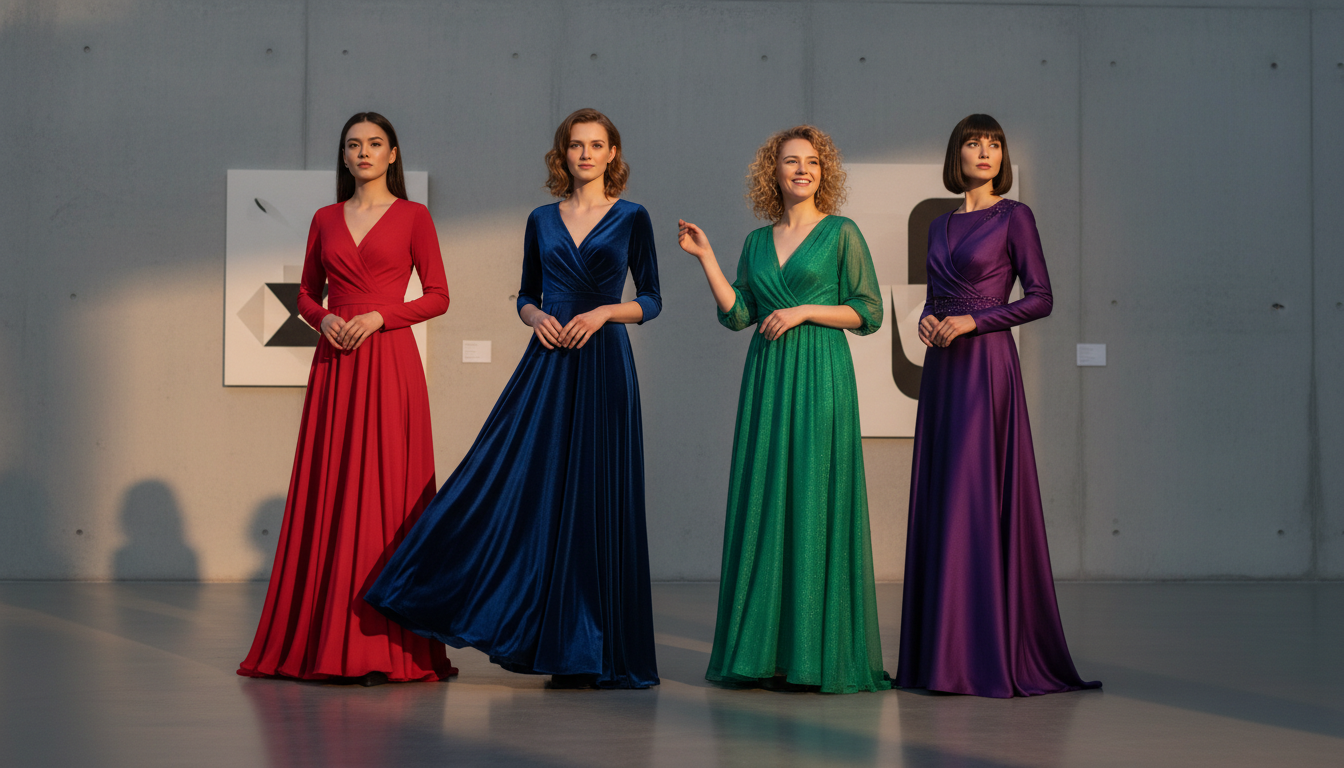 Color Psychology in Evening Dress Selection - dresses evening dress | Pretty N Poison