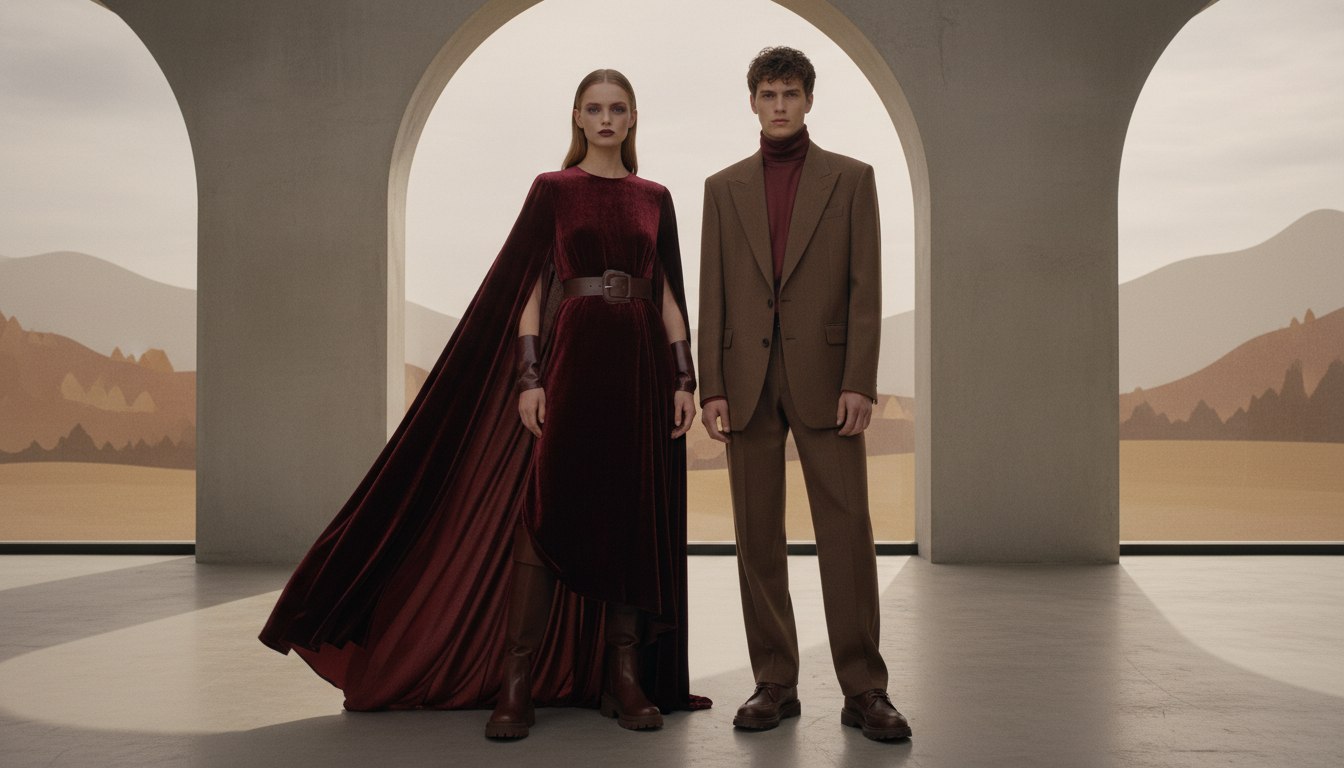 The Color Revolution: Burgundy and Brown Take Over - fall 2025 fashion trends | Pretty N Poison