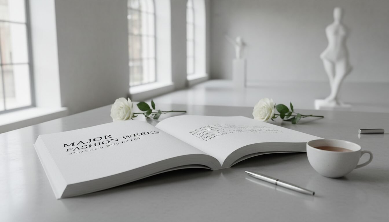 Major Fashion Weeks and Their 2026 Dates - fashion week | Pretty N Poison