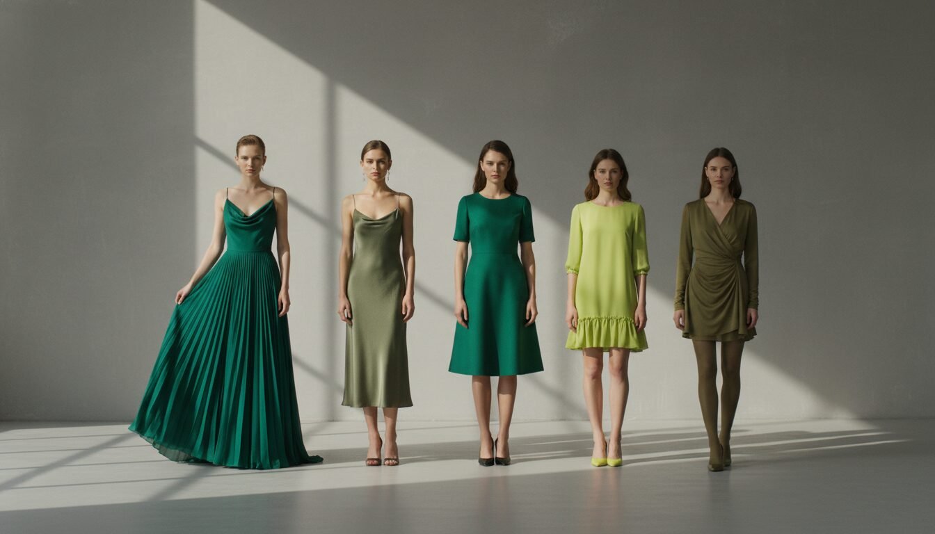 Types of Green Dresses for Women by Length - green dresses for women | Pretty N Poison