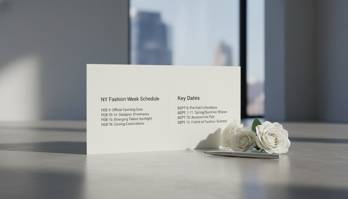 NY Fashion Week Schedule and Key Dates - ny fashion week | Pretty N Poison