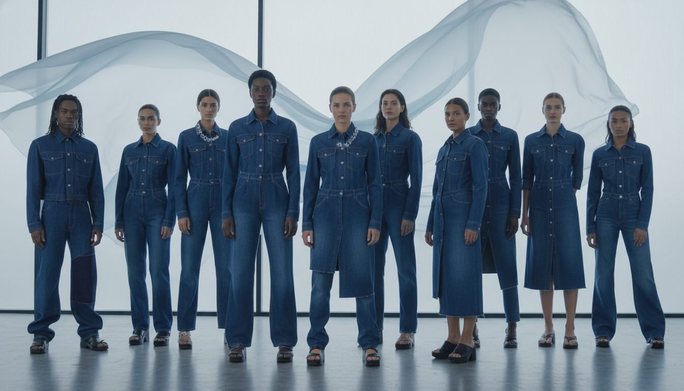 Denim Reimagined: True Blues Define the Season - spring 2025 fashion trends | Pretty N Poison
