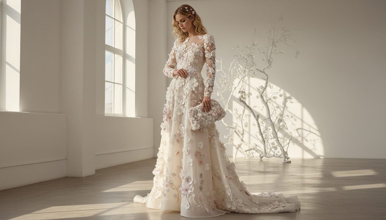 Floral Embellishments: Texture Meets Romance - spring 2025 fashion trends | Pretty N Poison