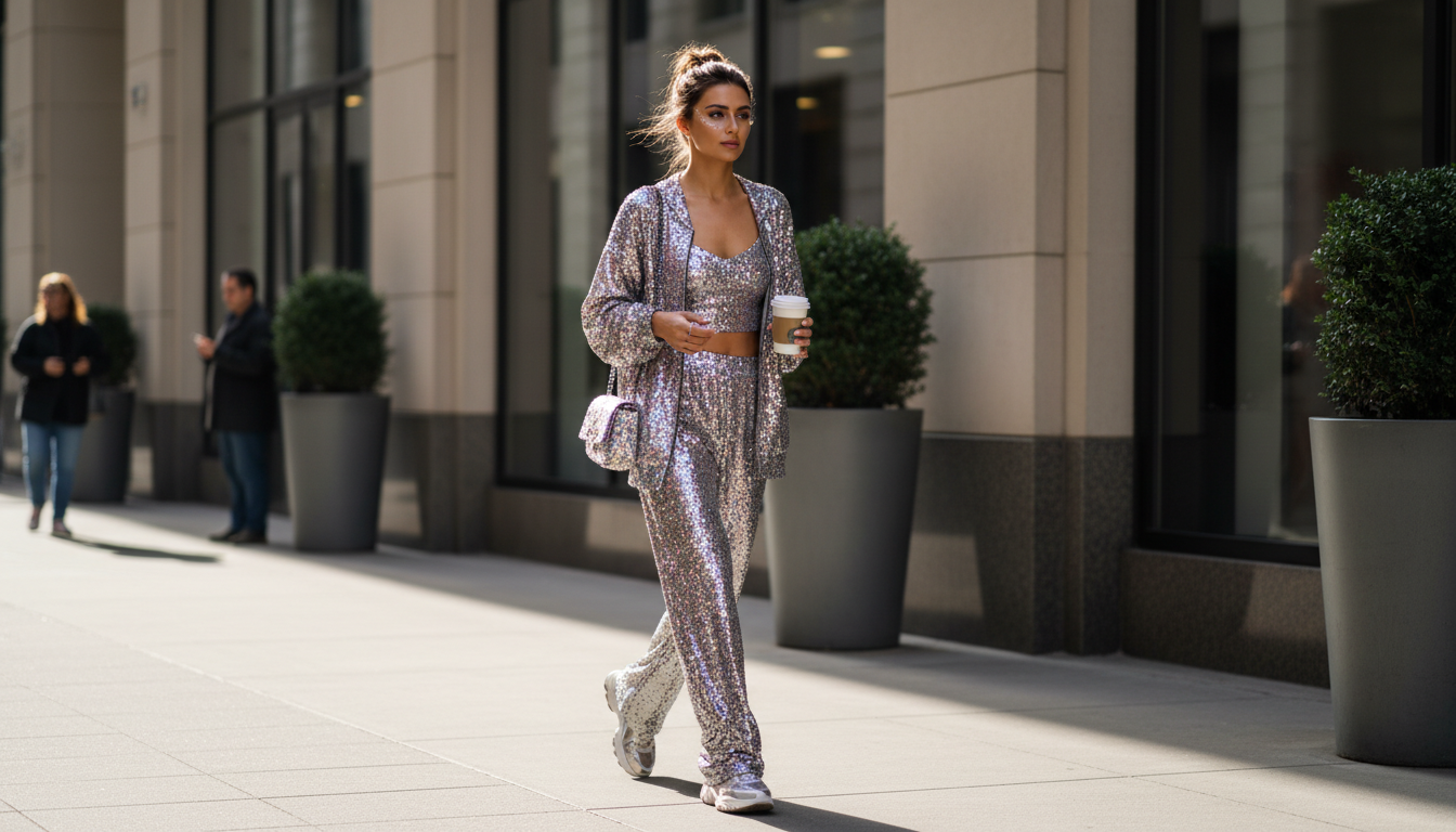 Trend #1: 24/7 Sequins - When Sparkle Becomes Everyday - top fashion trends 2025 | Pretty N Poison