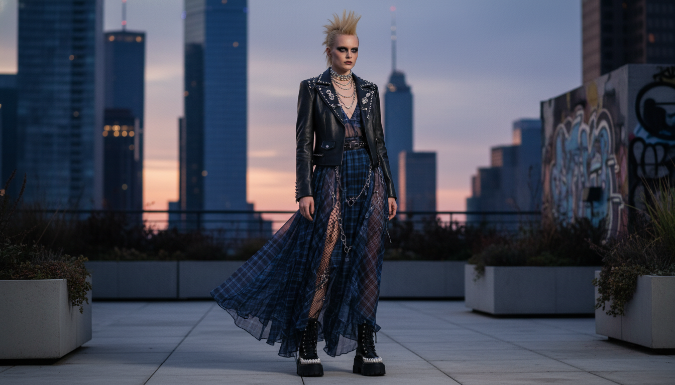 Trend #2: Uptown Punk - Luxury Meets Rebellion - top fashion trends 2025 | Pretty N Poison