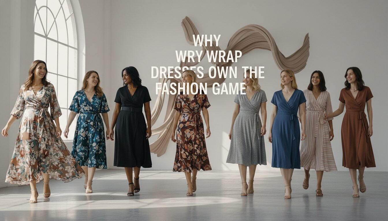 Why Wrap Dresses Own the Fashion Game - wrap dresses for women | Pretty N Poison