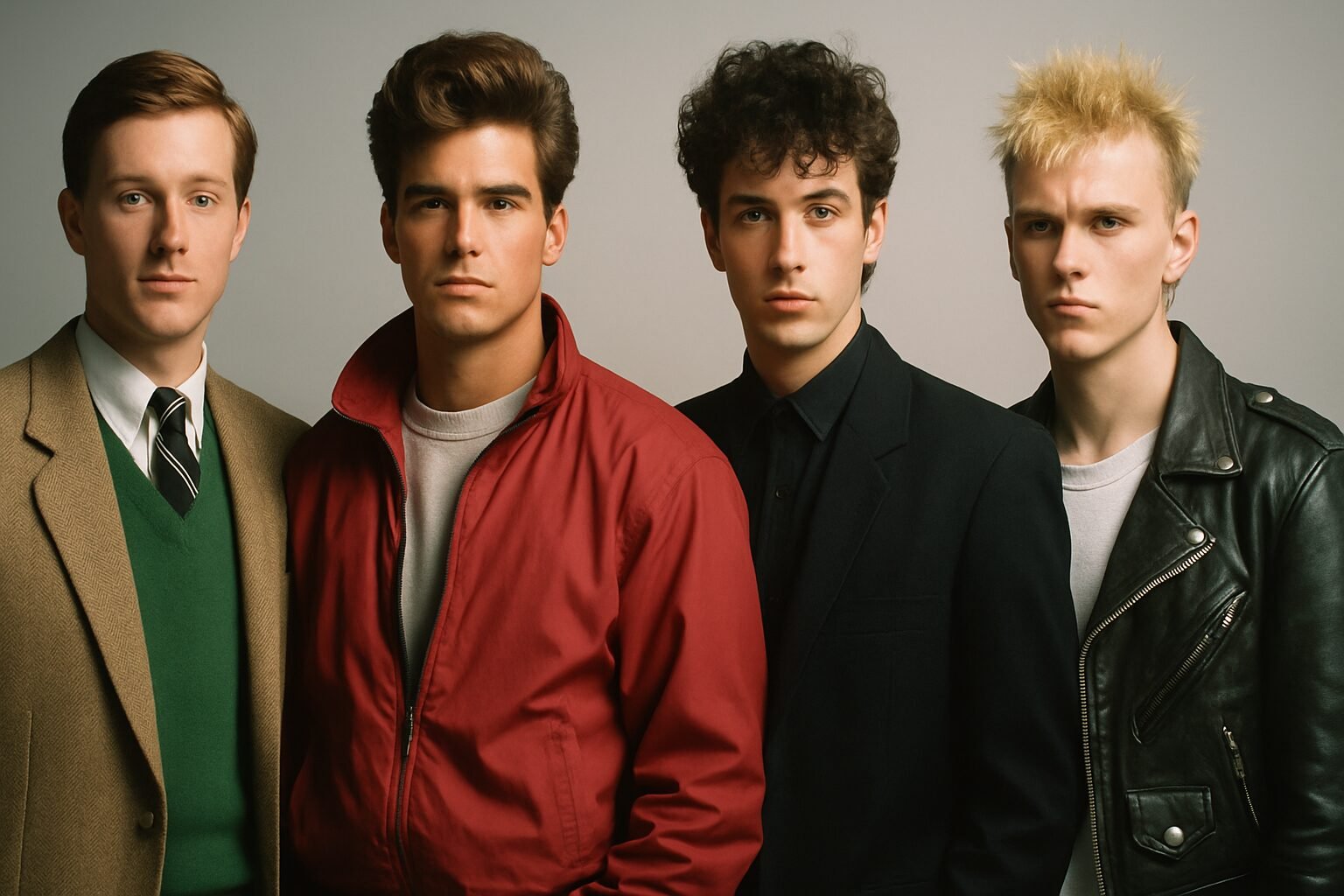 Men's 80s Fashion Trends: From Preppy to Punk - 80s fashion trends | Pretty N Poison