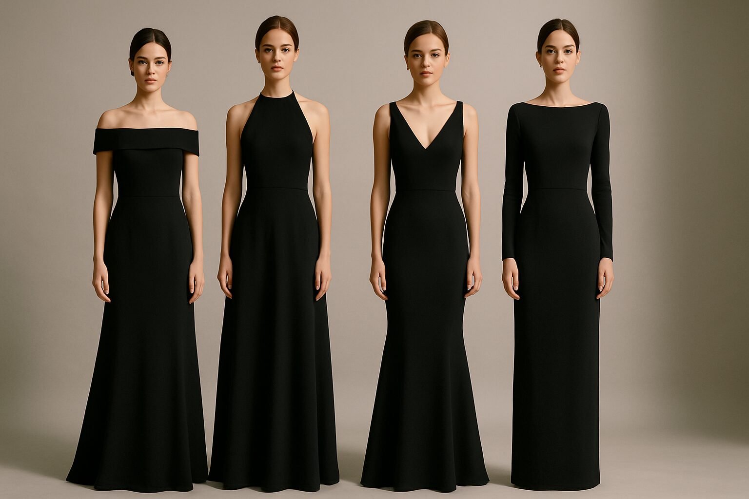 Comparing Popular Black Tie Silhouettes for Women - black tie dress etiquette for women | Pretty N Poison