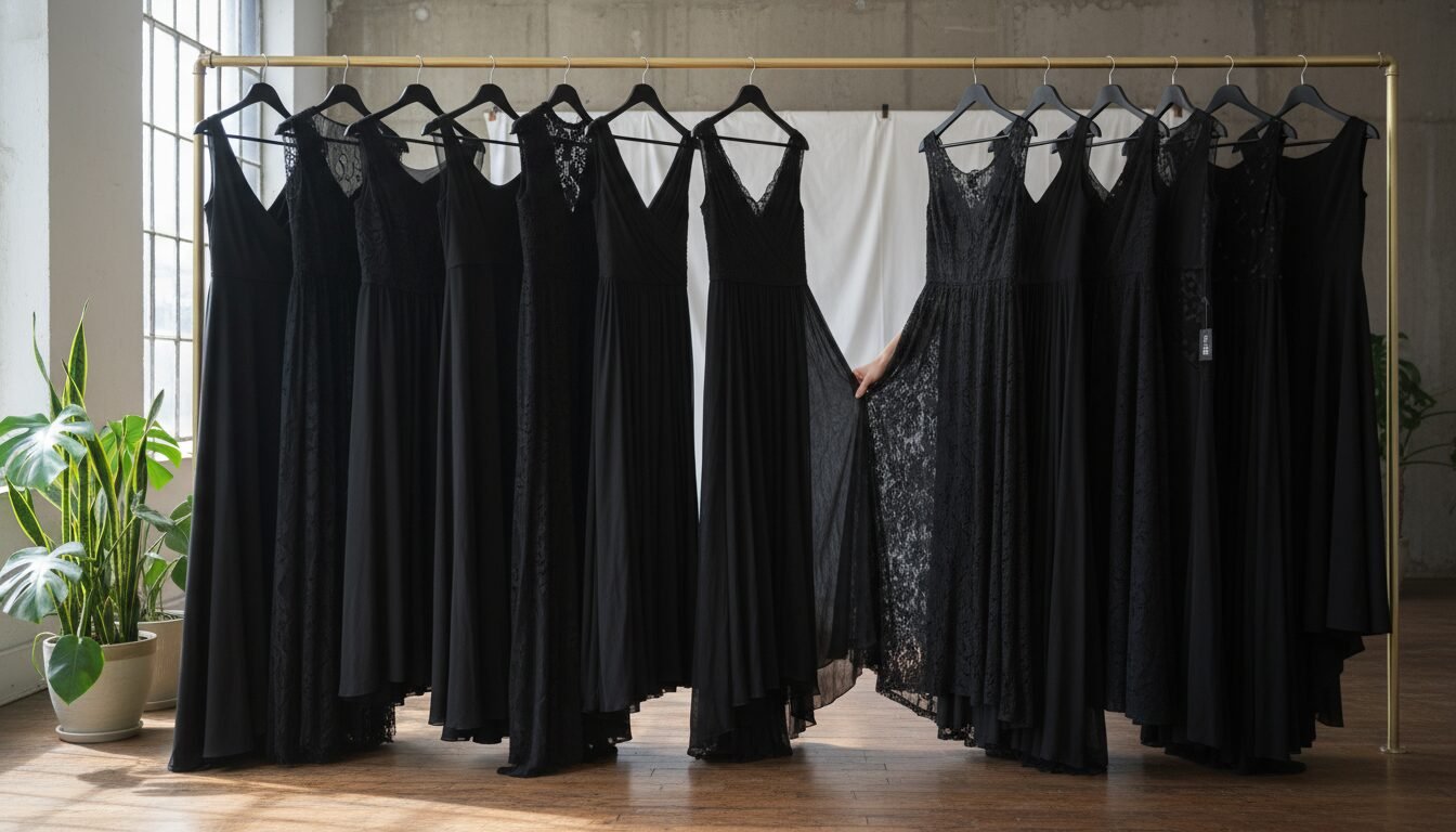 Fabric and Sustainability: Choosing Eco-Conscious Eveningwear - elegant black evening dresses | Pretty N Poison