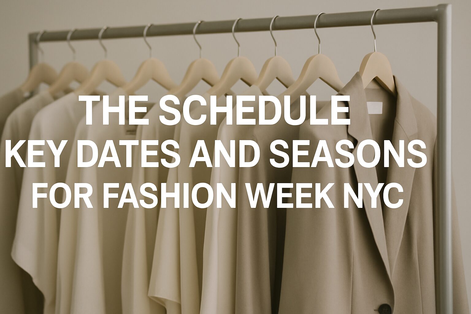 The Schedule: Key Dates and Seasons for Fashion Week NYC - fashion week nyc | Pretty N Poison