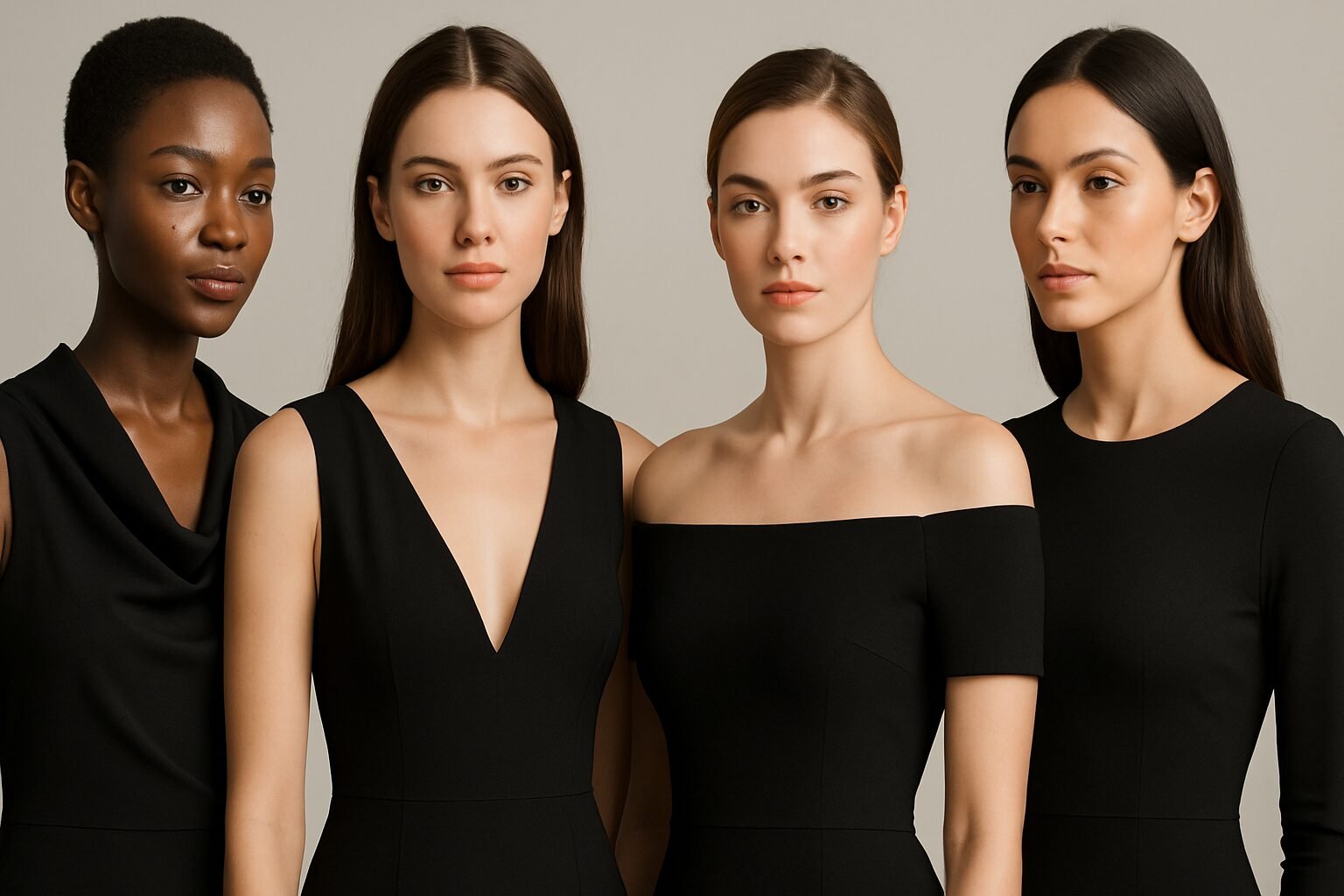 Necklines and Sleeves: The Details That Define Your Look - formal black dresses for women | Pretty N Poison