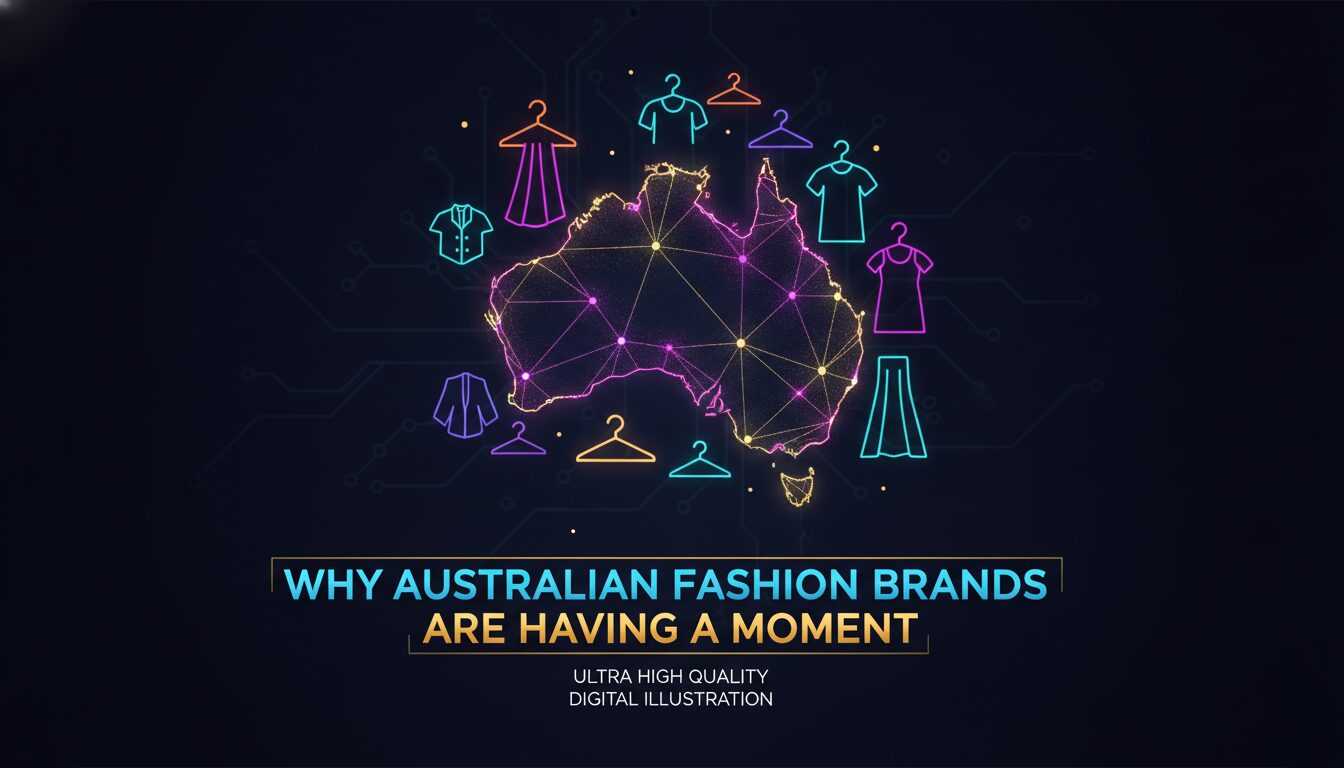 Illustration of Why Australian Fashion Brands Are Having a Moment