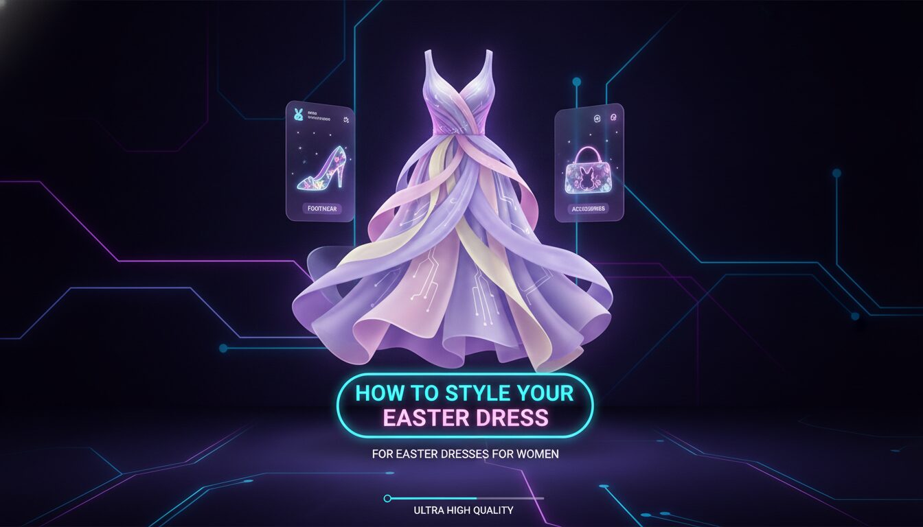 Visual guide to How to Style Your Easter Dress