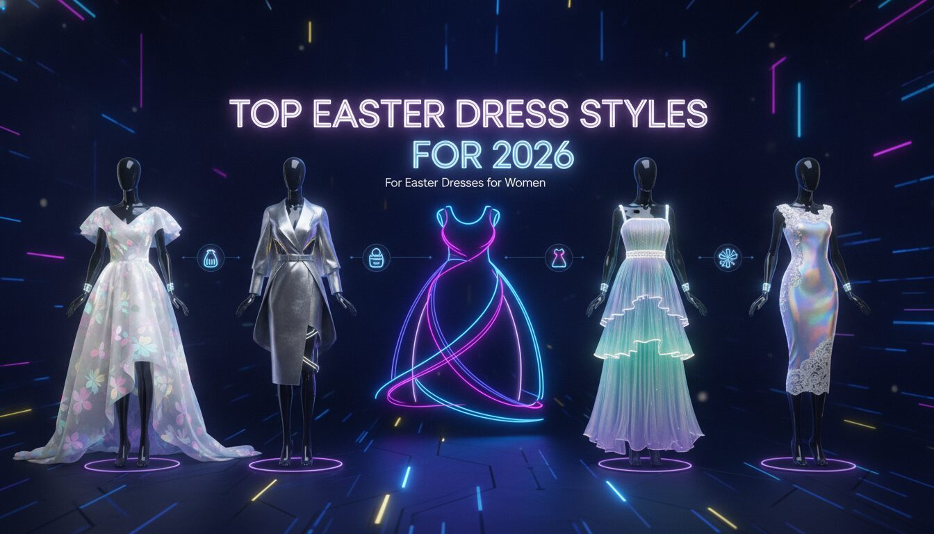 Top Easter Dress Styles for 2026 — illustrated overview