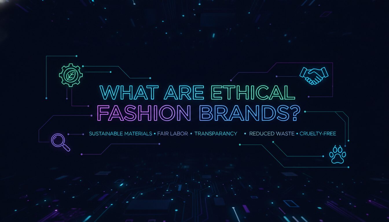 Illustration of What Are Ethical Fashion Brands?