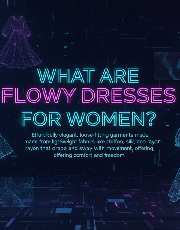 Illustration of What Are Flowy Dresses for Women?