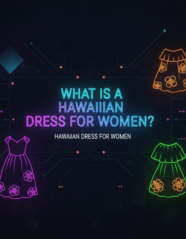 Illustration of What Is a Hawaiian Dress for Women?