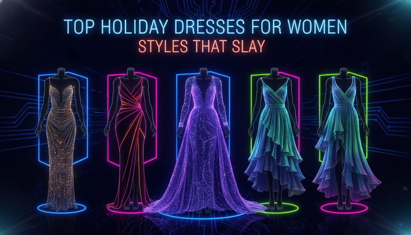 Top Holiday Dresses for Women: Styles That Slay — illustrated overview