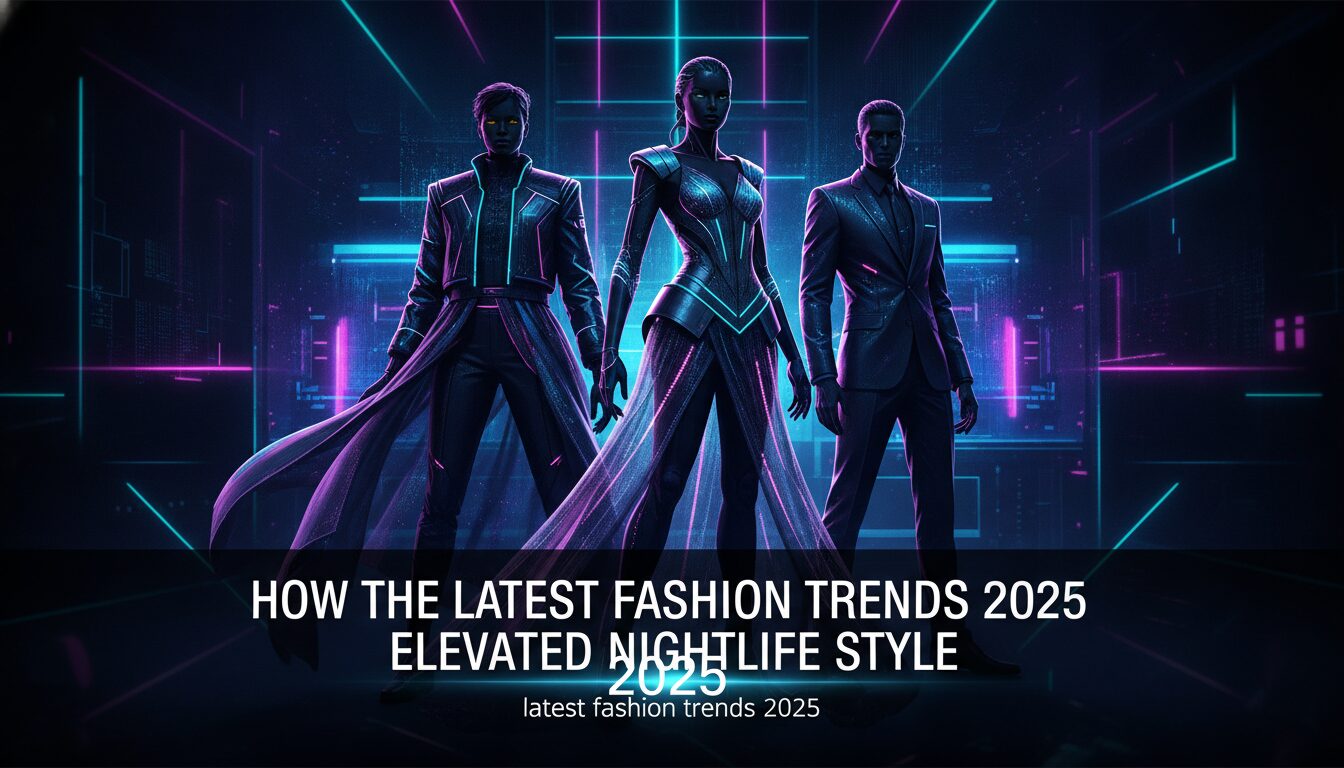 How the Latest Fashion Trends 2025 Elevated Nightlife Style — illustrated overview