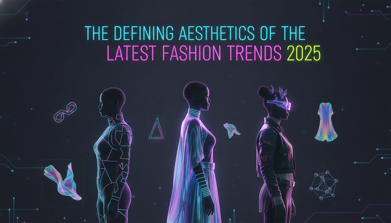 Illustration of The Defining Aesthetics of the Latest Fashion Trends 2025