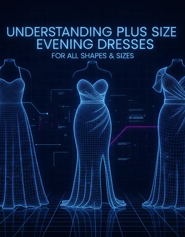 Illustration of Understanding Plus Size Evening Dresses