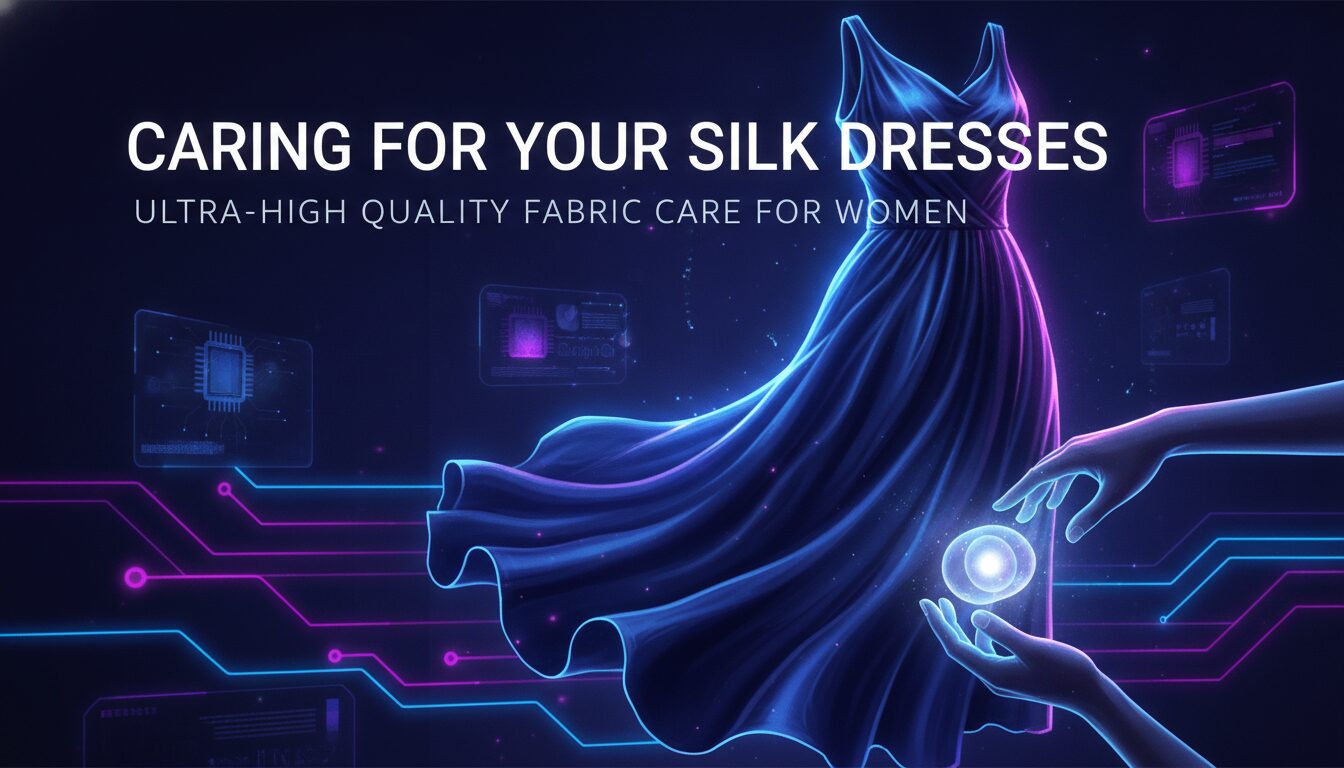 Concept illustration for Caring for Your Silk Dresses