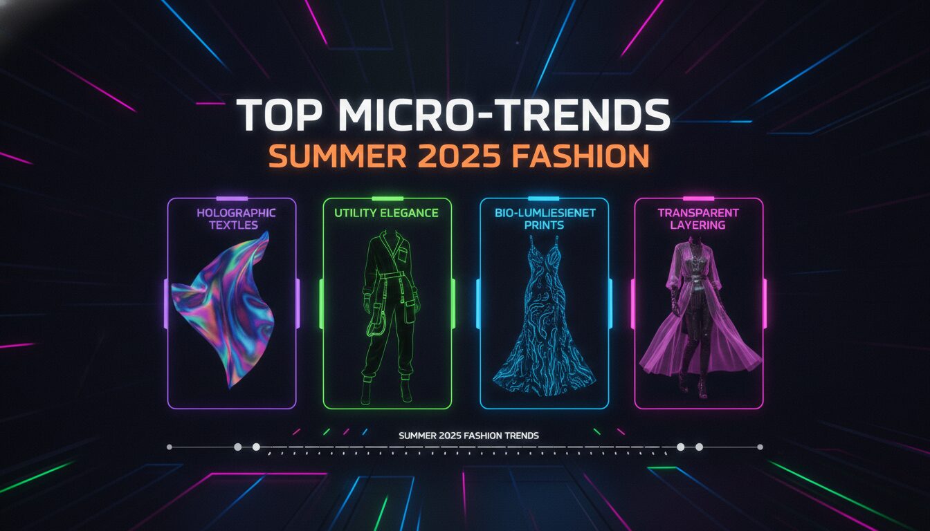 Top Micro-Trends from Summer 2025 Fashion Trends — illustrated overview