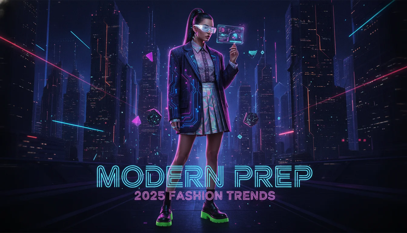 Visual guide to 2. Modern Prep: Preppy 2025 Fashion for Women Gets a Twist
