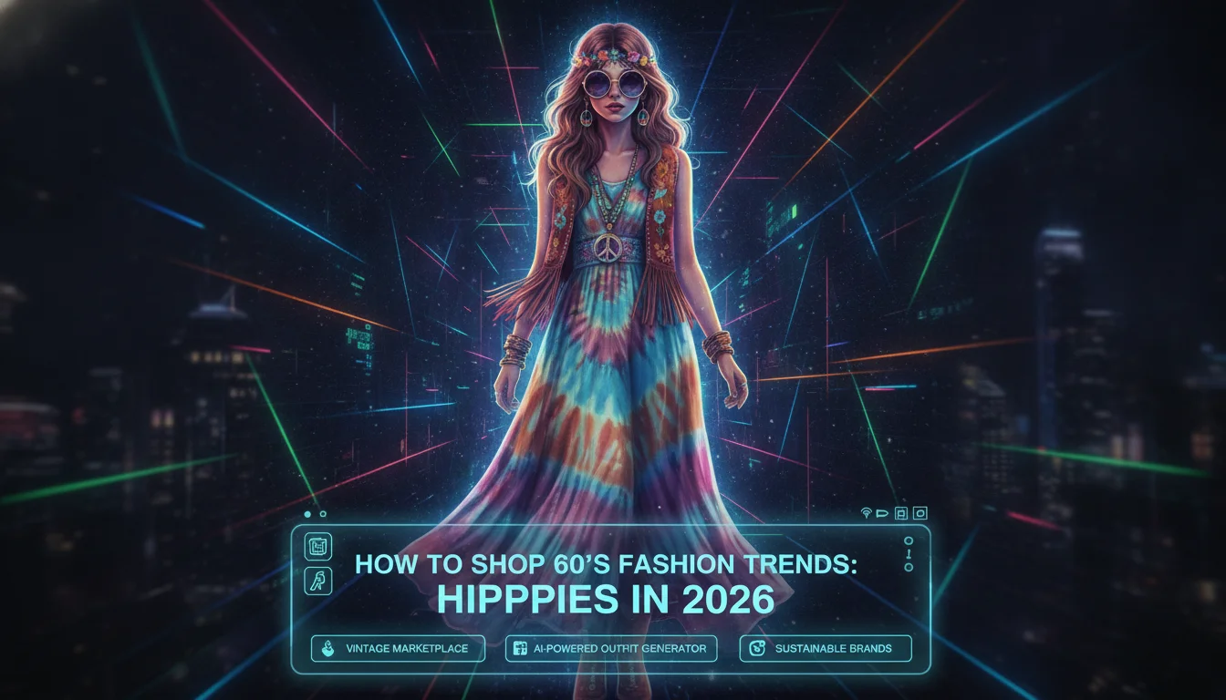 Visual guide to How to Shop 60's Fashion Trends Hippies in 2026