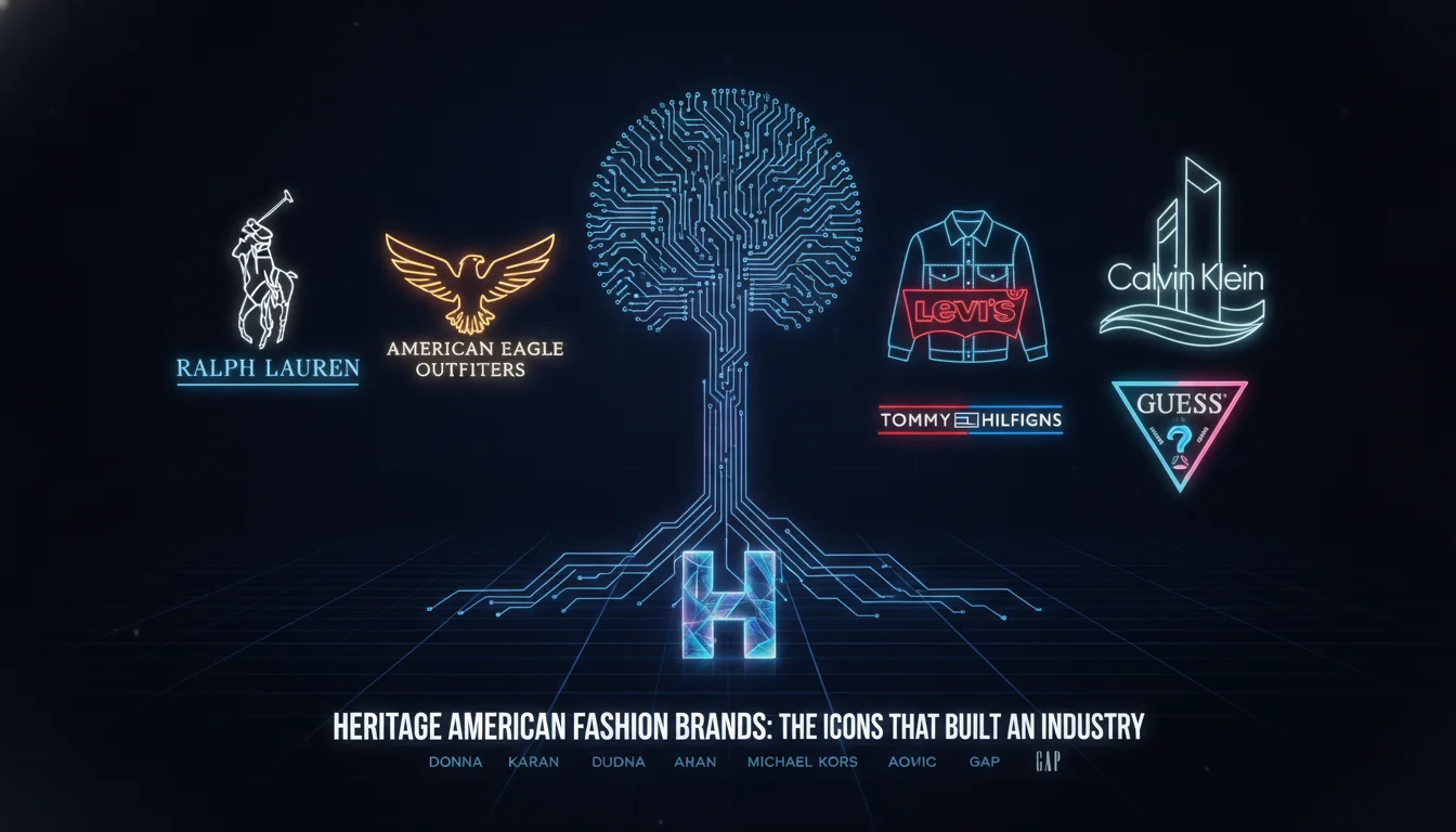 Heritage American Fashion Brands: The Icons That Built an Industry — illustrated overview