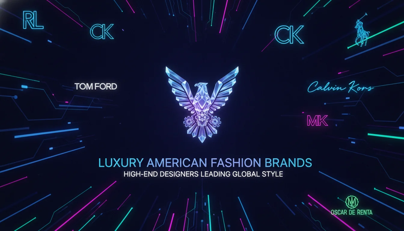Visual guide to Luxury American Fashion Brands: High-End Designers Leading Global Style
