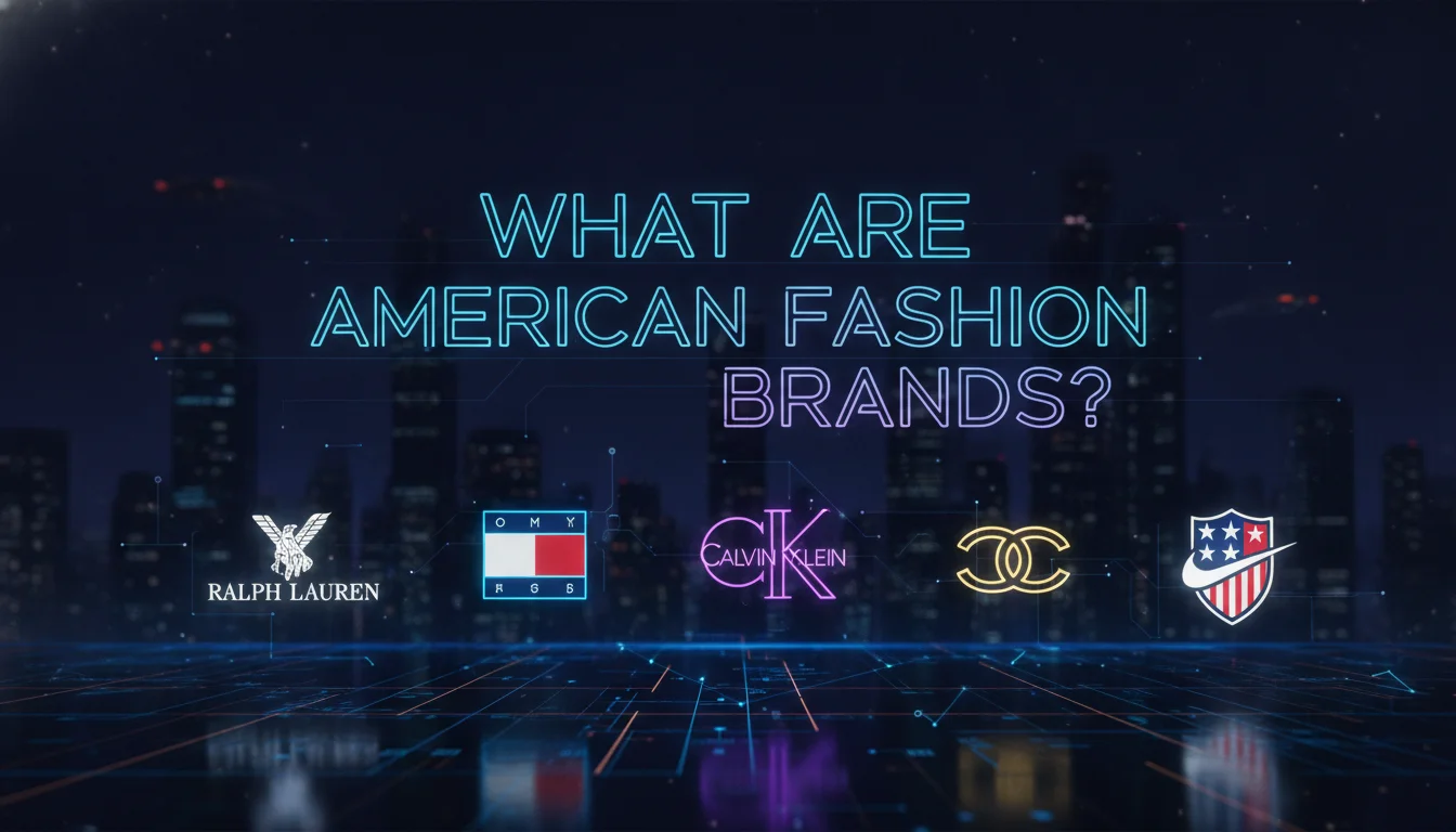Illustration of What Are American Fashion Brands?