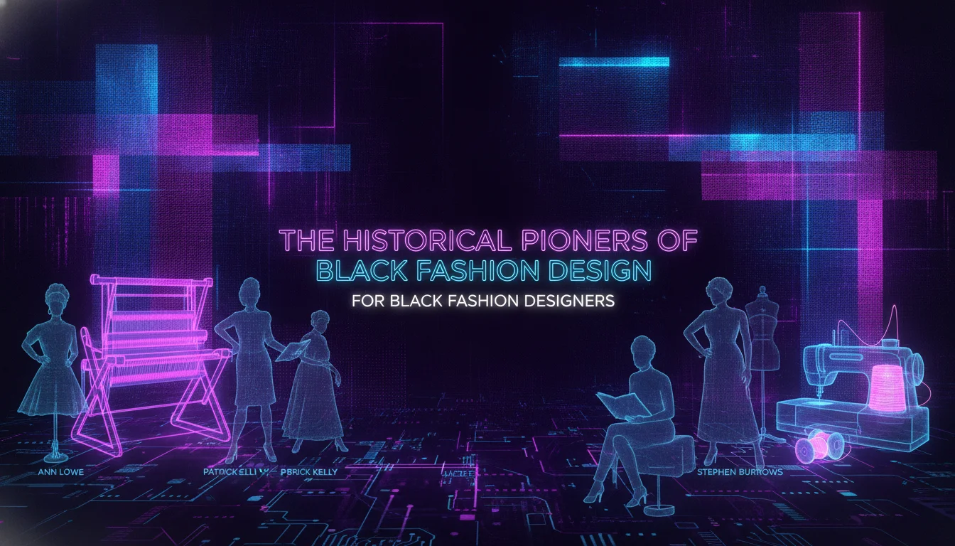 Illustration of 1. The Historical Pioneers of Black Fashion Design