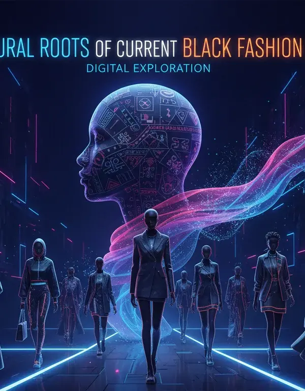 Illustration of The Cultural Roots of Current Black Fashion Trends