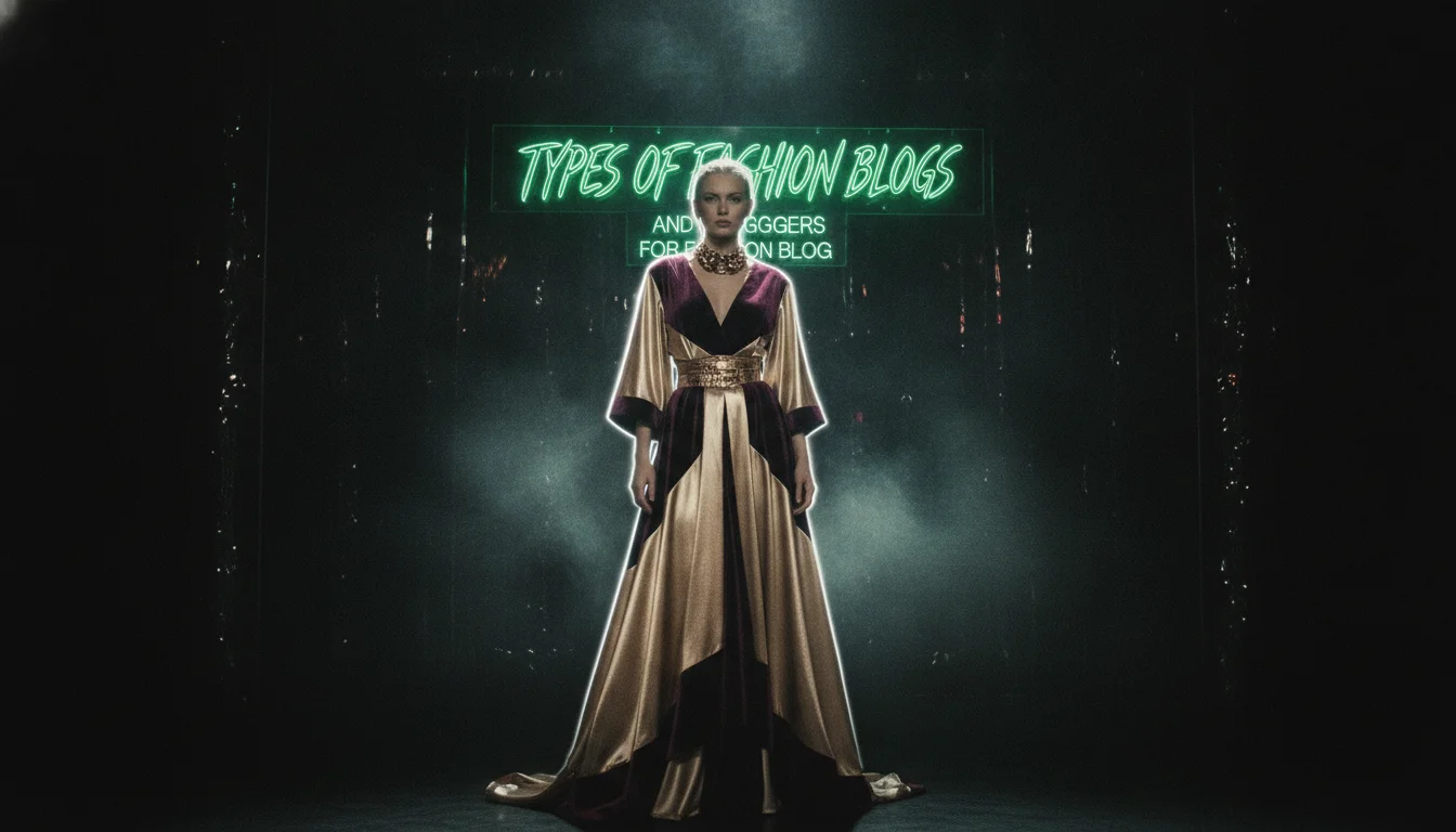 Visual guide to Types of Fashion Blogs and Bloggers