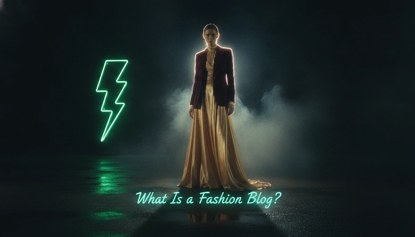 Illustration of What Is a Fashion Blog?