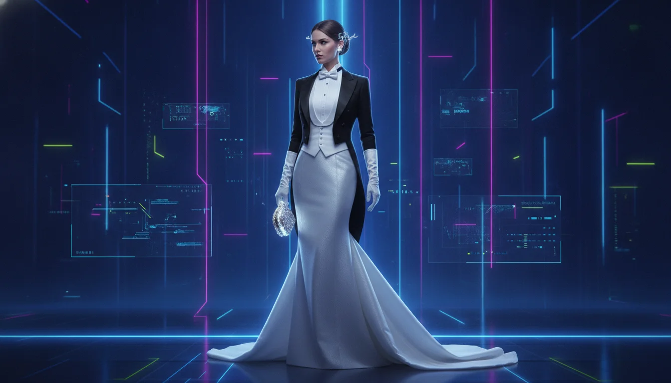 Visual guide to Women's White Tie Attire: Floor-Length Formality