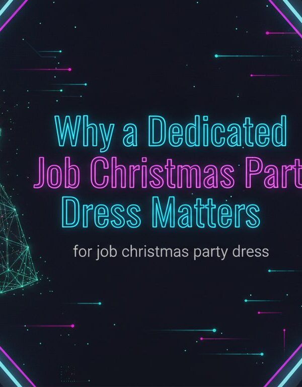 Illustration of Why a Dedicated Job Christmas Party Dress Matters