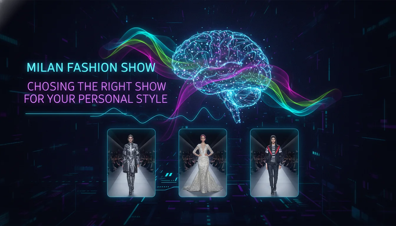 Concept illustration for Choosing the Right Show for Your Personal Style